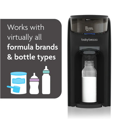 Preparador de Fórmulas Elétrico Baby Brezza Formula Pro Advanced 110V Black - Acomoda Todas As Mamadeiras